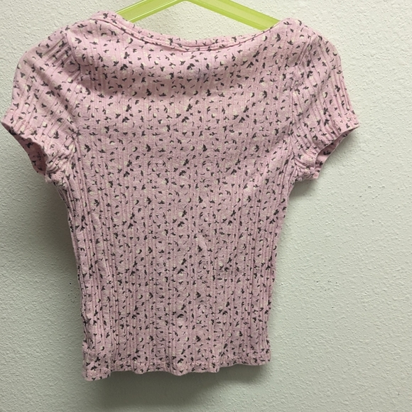 Art Class Target Brand Ribbed Button Down Tops - Picture 7 of 9